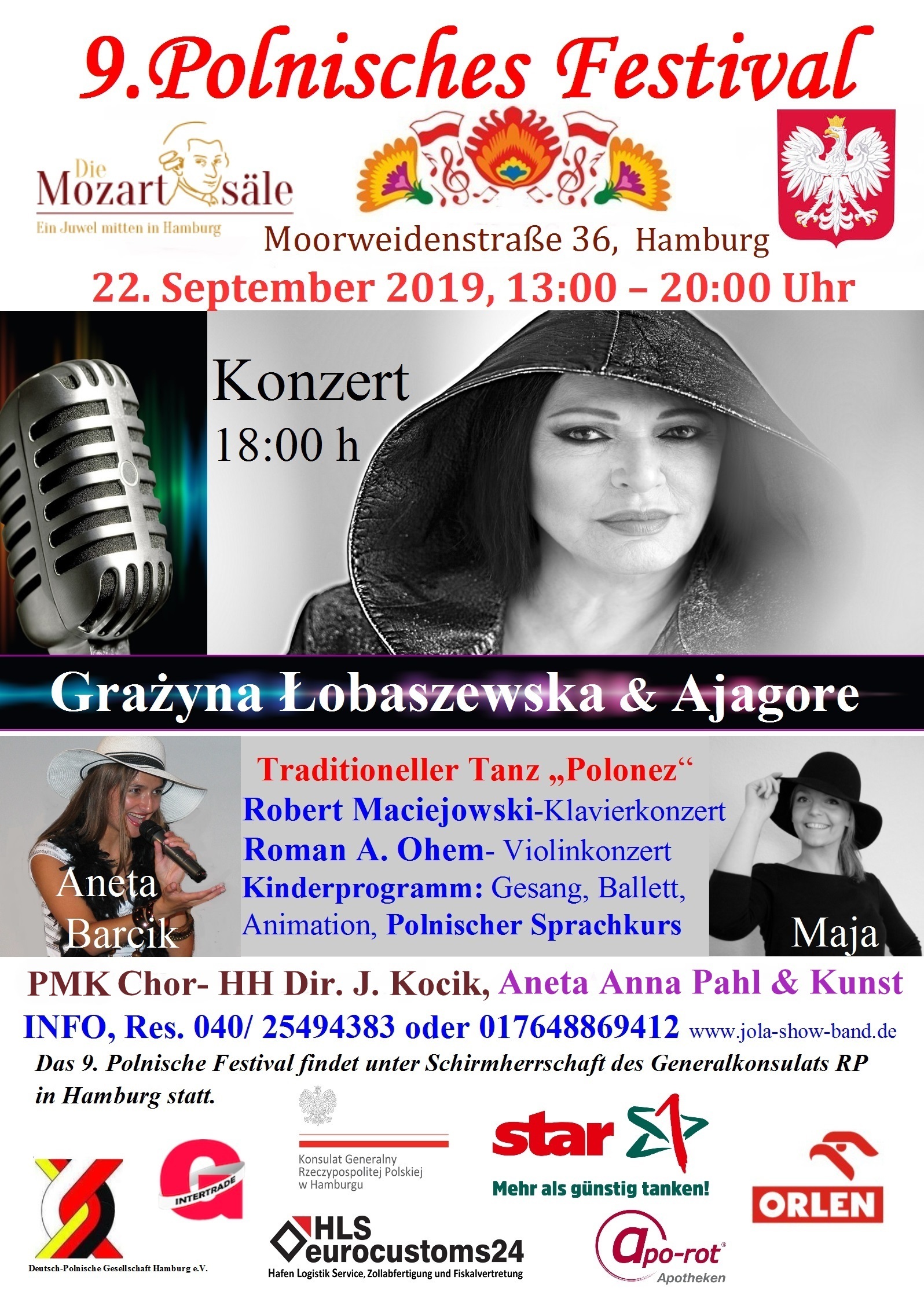 Plakat Festival Deutsch 2019 w. A